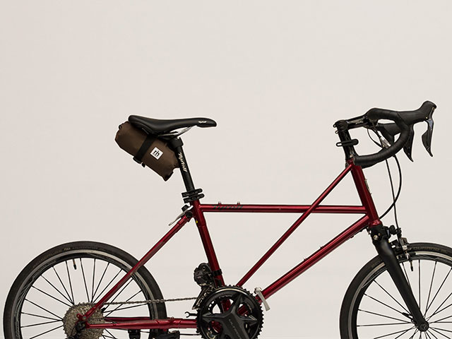 【輪行バッグ for Tyrell folding スラントモデル】輪行袋 肩ベルト・収納袋付き 底面を補強 FSX FXαなど 日本製No1072
