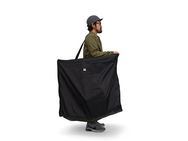 【輪行バッグ for Tyrell folding スラントモデル】輪行袋 肩ベルト・収納袋付き 底面を補強 FSX FXαなど 日本製No1072