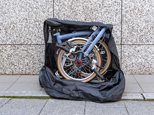 輪行バッグ for Kシリーズ　ストラップ一体型　素早く輪行　強度と携帯性を両立　日本製　No.1078