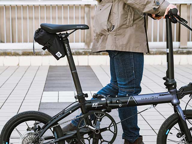 輪行バッグ for Kシリーズ　ストラップ一体型　素早く輪行　強度と携帯性を両立　日本製　No.1078