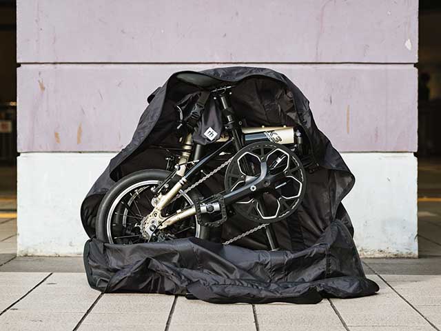 輪行バッグ for Kシリーズ　ストラップ一体型　素早く輪行　強度と携帯性を両立　日本製　No.1078