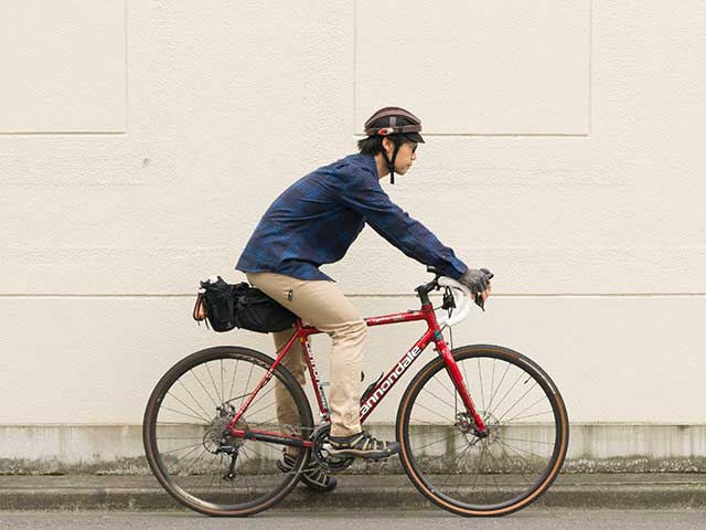 【サイクリストネル】2020版 ネルシャツ 三分割ポケット ツーリング 保温 ミッドレイヤー 自転車 No.2153【送料無料】