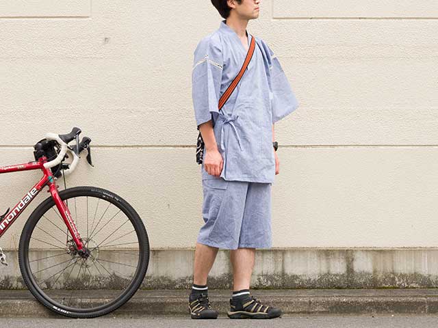 ラスト1】甚平タイプのサイクルウェア密かな人気です