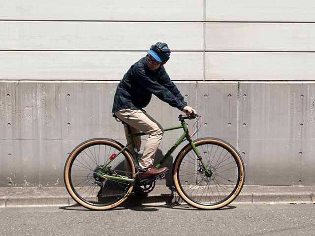 【サイクリストネル】2021版 ネルシャツ タータンチェック 三分割ポケット ツーリング 保温 ミッドレイヤー 自転車 No.2193
