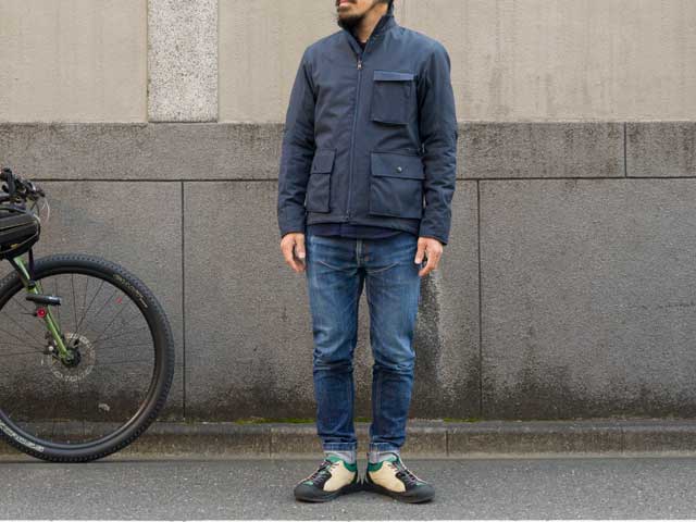 【ワーカーズジャケット】歴史ある耐水素材VENTILE(R) 大容量ポケット アウトドア トラベル No.2211 日本製