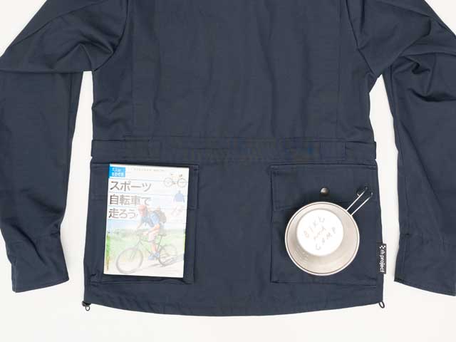 【ワーカーズジャケット】歴史ある耐水素材VENTILE(R) 大容量ポケット アウトドア トラベル No.2211 日本製