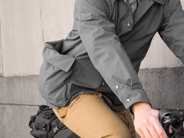 【Pockettaシャツ】大型サイドポケット 長袖 SHELTECH 吸汗速乾 遮熱 UVカット 日本製 No.2212