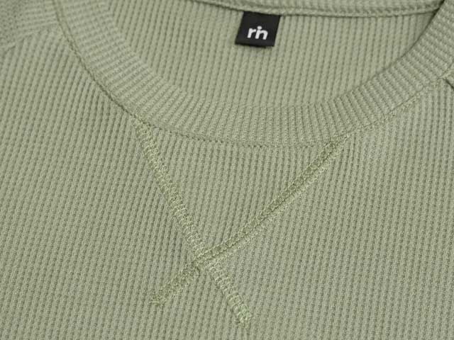 【ワッフルT】37.5(tm) technology 温度調節 吸汗速乾 背ポケット Tシャツ 日本製 No.2220