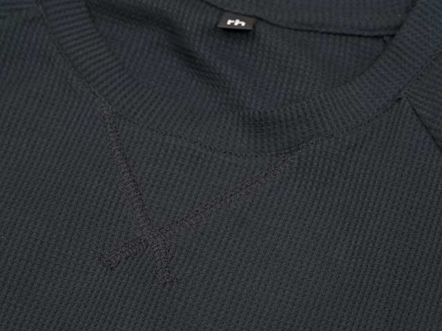 【ワッフルT】37.5(tm) technology 温度調節 吸汗速乾 背ポケット Tシャツ 日本製 No.2220
