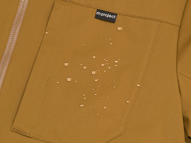 【バイクマンパーカーLight】MoveFit(R) 動きやすくストレッチ はっ水 防風 背ポケット フード付 No.2256