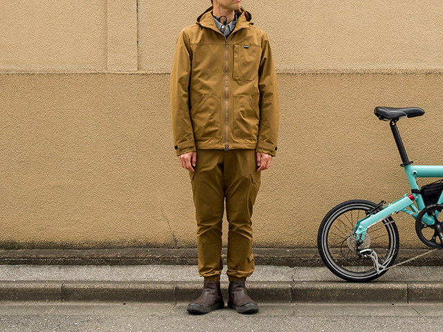 【バイクマンパーカーLight】MoveFit(R) 動きやすくストレッチ はっ水 防風 背ポケット フード付 No.2256