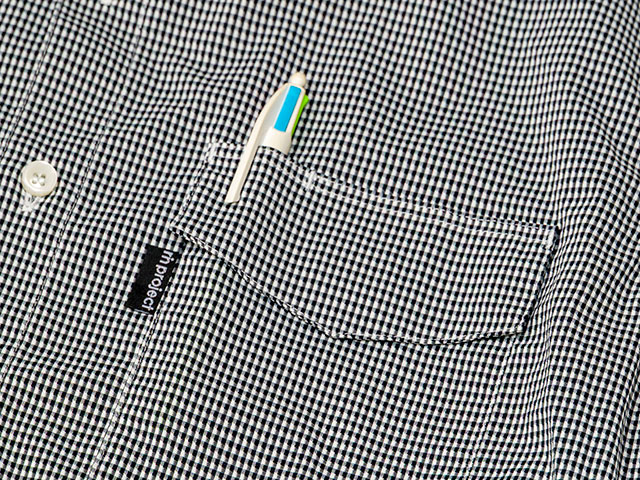 【サンシェードシャツ】DotAir(R) 日光を遮り涼しい 日傘感覚 速乾 通気 長袖 背ポケット 日本製 No2265