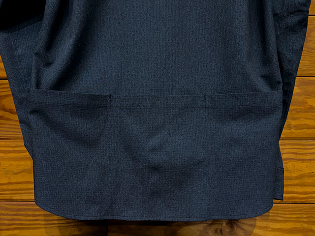 【サンシェードシャツ】DotAir(R) 日光を遮り涼しい 日傘感覚 速乾 通気 長袖 背ポケット 日本製 No2265