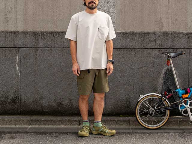 【4ポケットT】ReCONHny(R) Tシャツ UVカット 吸汗速乾 接触冷感 背ポケット 日本製 No.2270