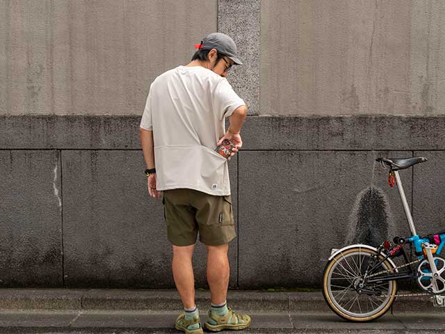 【4ポケットT】ReCONHny(R) Tシャツ UVカット 吸汗速乾 接触冷感 背ポケット 日本製 No.2270
