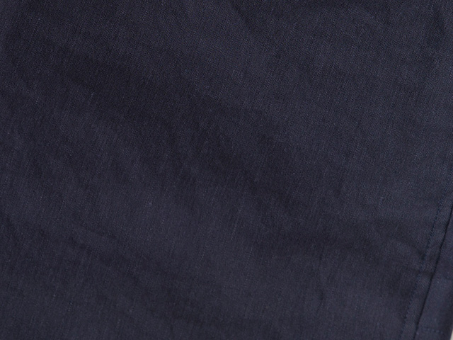 【バンドカラーシャツ】ロングスリーブ リネン レーヨン 吸汗速乾 接触冷感 バックポケット 日本製 No.2272