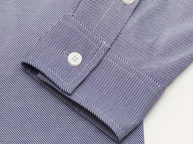 【ノースウェットBIZシャツ ロングスリーブ】長袖 汗染み軽減加工 吸汗速乾 背ポケット 日本製 No.2273