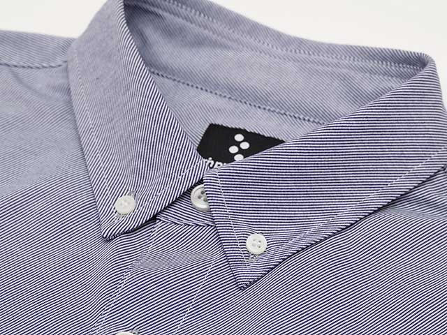 【ノースウェットBIZシャツ ロングスリーブ】長袖 汗染み軽減加工 吸汗速乾 背ポケット 日本製 No.2273