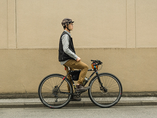 【鬼起毛ベスト】軽く暖かい防風・保温・撥水素材 背ポケット ジレ カジュアル 日本製 No.2274