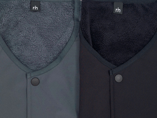 【鬼起毛ベスト】軽く暖かい防風・保温・撥水素材 背ポケット ジレ カジュアル 日本製 No.2274