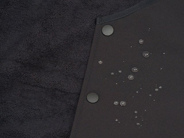 【鬼起毛ベスト】軽く暖かい防風・保温・撥水素材 背ポケット ジレ カジュアル 日本製 No.2274