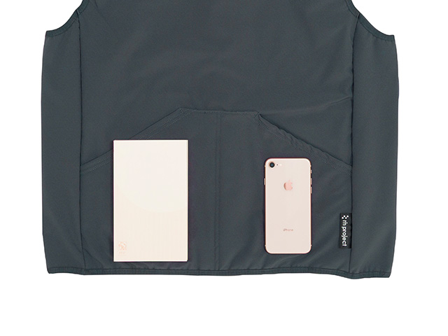 【鬼起毛ベスト】軽く暖かい防風・保温・撥水素材 背ポケット ジレ カジュアル 日本製 No.2274