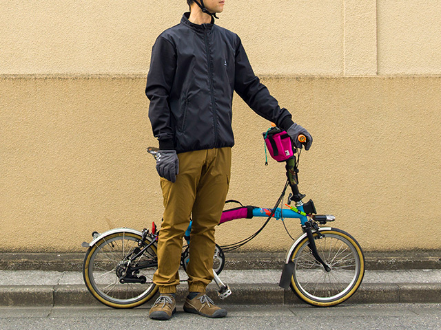 【MOVE ON ジャケット】長袖ジャージ ゆったりフィット 保温・通気・防風 2wayストレッチ 背ポケットNo.2275