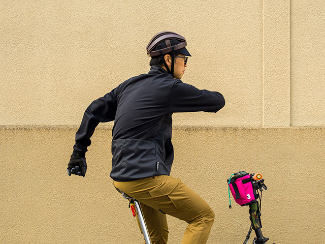 【MOVE ON ジャケット】長袖ジャージ ゆったりフィット 保温・通気・防風 2wayストレッチ 背ポケットNo.2275