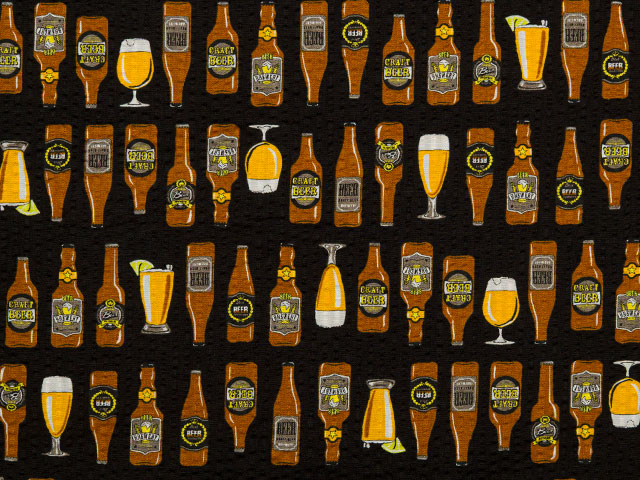 【サイクリストアロハ BEER】バックポケット リップルクロス 開襟 日本製 No.2279