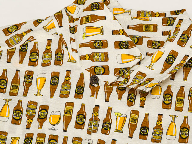 【サイクリストアロハ BEER】開襟仕様