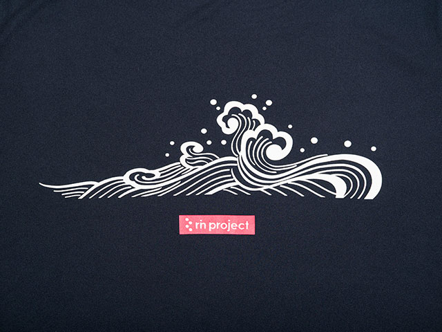 【コラボTシャツ】rin project × SKA SKY BASE バックポケットドライ素材 No.2286