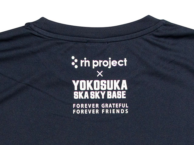 【コラボTシャツ】rin project × SKA SKY BASE バックポケットドライ素材 No.2286