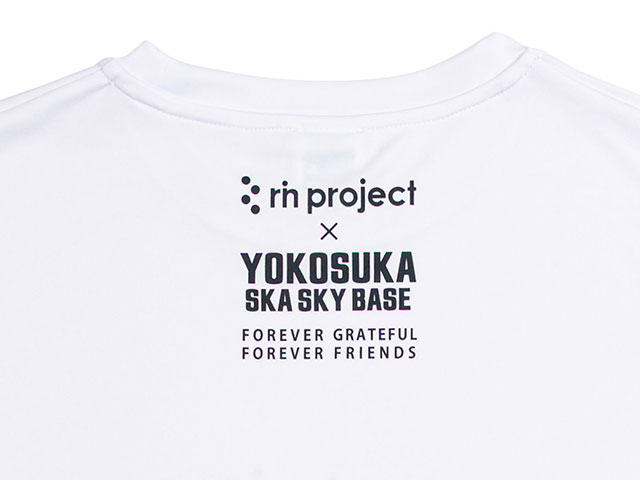 【コラボTシャツ】rin project × SKA SKY BASE バックポケットドライ素材 No.2286