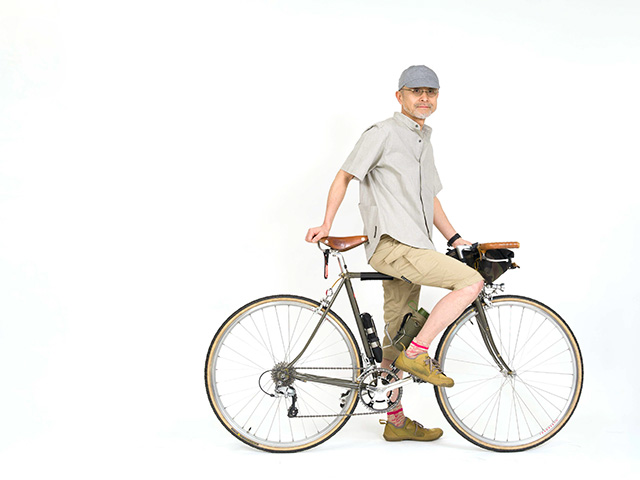 【ストレッチサイクルショートパンツ】7分丈 カジュアル カーゴポケット サドルパッチ No.3015 日本製
