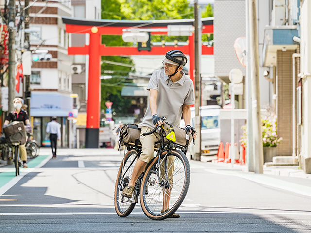 【ストレッチサイクルショートパンツ】7分丈 カジュアル カーゴポケット サドルパッチ No.3015 日本製