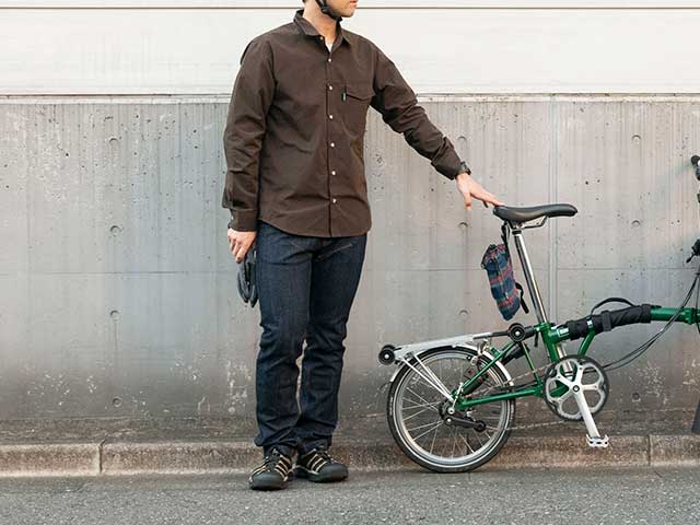 【ストレッチサイクルデニム】リンプロジェクト　12oz　自転車用　やわらかく伸びるストレッチデニム　No.3075 送料無料