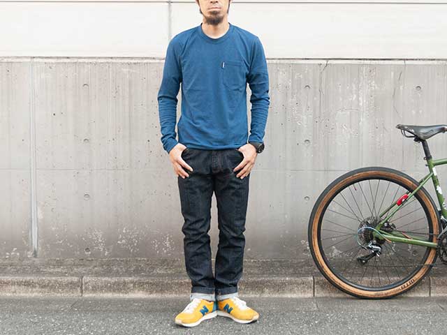 【ストレッチサイクルデニム】リンプロジェクト　12oz　自転車用　やわらかく伸びるストレッチデニム　No.3075 送料無料