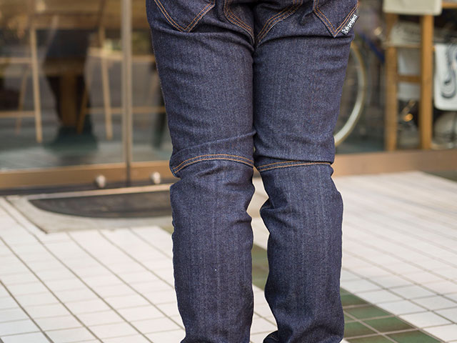 【ストレッチサイクルデニム】リンプロジェクト 12oz 自転車用 やわらかく伸びるストレッチデニム No.3075 送料無料