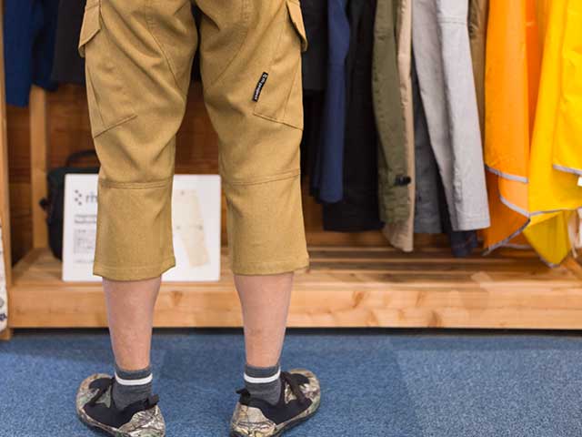 【Furyuショートパンツ】 furyu fabric 通気速乾ストレッチ 七分丈 サドルパッチ No.3171【送料無料】