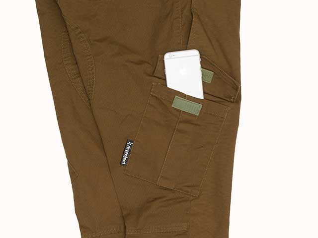 【サイクルショートパンツ オックス】秋冬対応 七分丈 オックスフォード素材 サドルパッチ No.3185 日本製