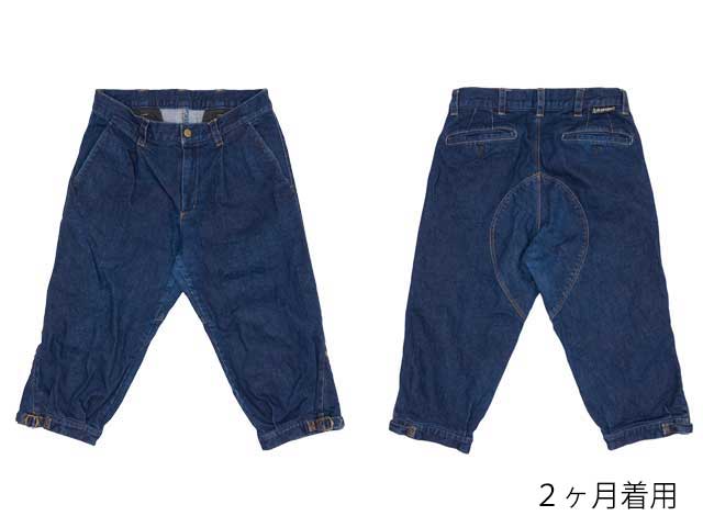 【ニッカボッカーズ デニム】7分丈 11.7oz 井原産ストレッチデニム生地 日本製 No.3187