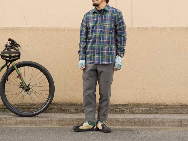 【アンクルトラウザー ホップサック】ストレッチ 吸汗速乾 通気性 くるぶし丈 きれいめカジュアル サドルパッチ 日本製 No.3199