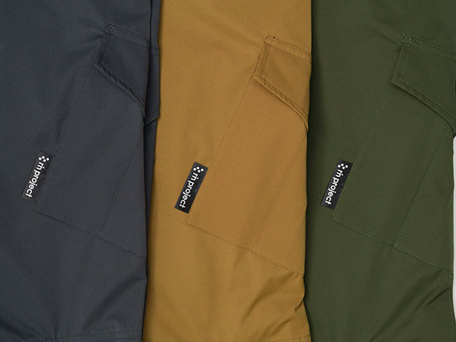 【バイクマンジョガー】10分丈パンツ MoveFit ストレッチ 撥水 防風 軽量 ベルト内蔵 日本製 No.3208