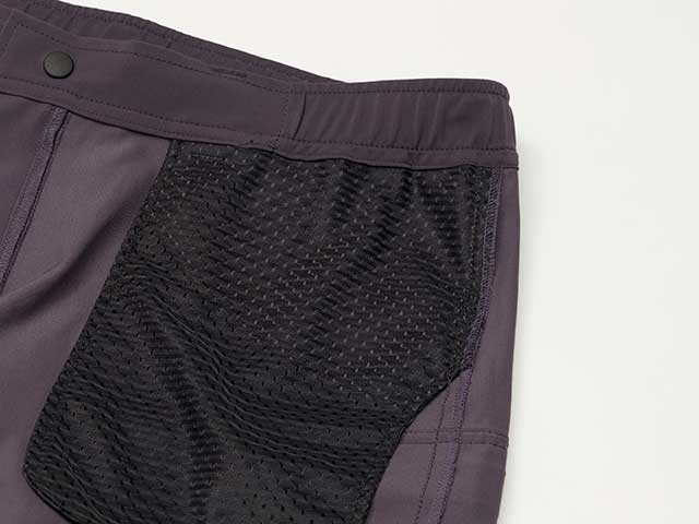 【サイクルハーフパンツ】ドライ素材 5分丈 ストレッチ 撥水 アウトドアにも 日本製 No.3212