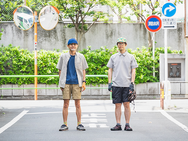 着用イメージ Sサイズ・Mサイズ比較