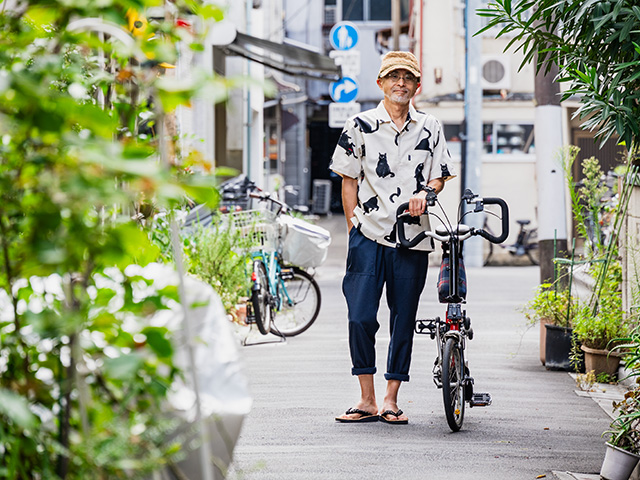 日傘のように涼しい真夏のロングパンツ