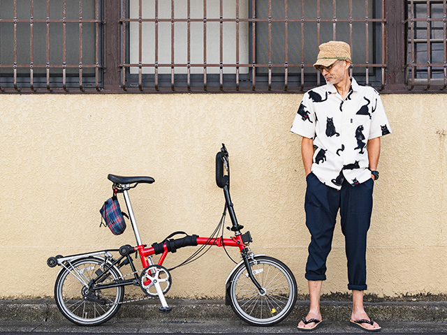 【BIKE and PANTS LONG】日傘のように涼しい サラッと風が抜けるCOOLMAX シアサッカー No.3219 日本製
