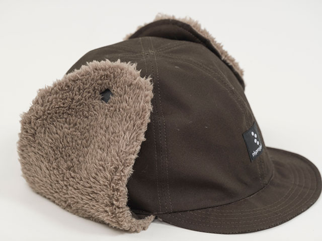 【KETTA帽ドッグイヤー VENTILE(R)】サイクルキャップ 耐水 撥水 暖かい長パイルフリース ヘルメットに 日本製 No.4549