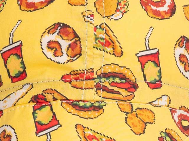 【プリントサイクルキャップ】2025春 カスクやヘルメットの下に 雨や日光から目を守る 日本製 No.4551【ネコポス対応】