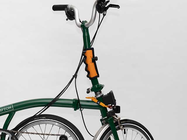 【BPステムパッド】ブロンプトン用 ステムカバー 横倒しからフレームを保護 傷付き防止 日本製 No.5105【ネコポス対応】